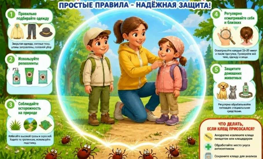 3725 человек обратились за помощью по поводу укусов клещей в Липецкой области!