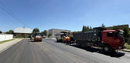 В Ельце положили новый асфальт