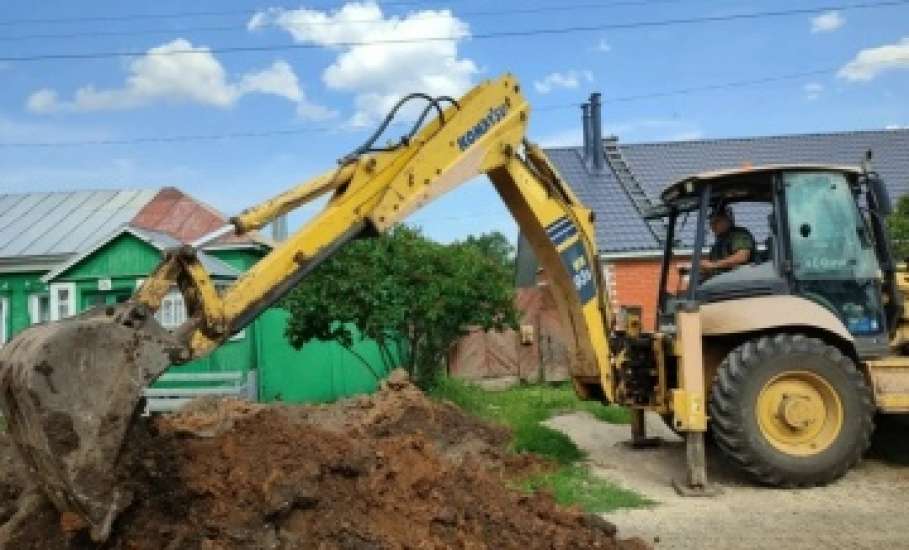 В Ельце полным ходом идёт модернизация водопровода в рамках нацпроекта
