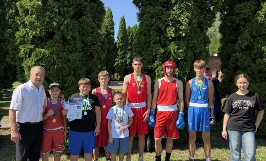 1 августа в Центральном парке села Красное в рамках празднования Дня Краснинского округа состоялись матчевые встречи по боксу