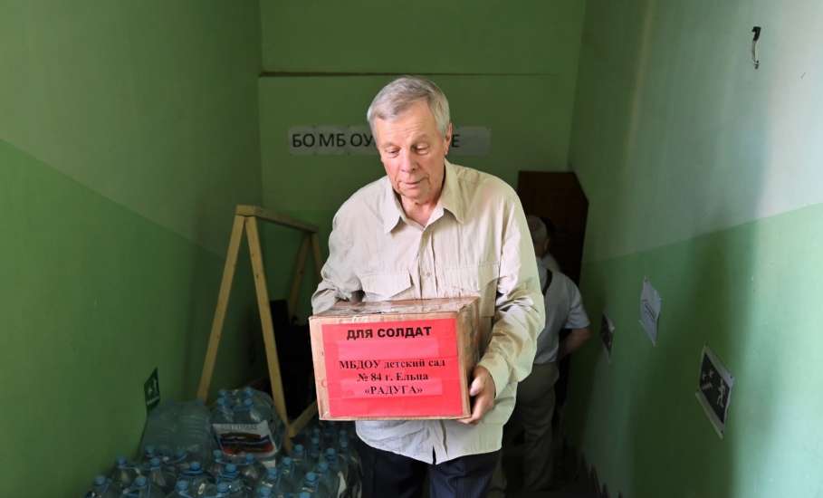 В Ельце продолжается системная работа по поддержке военнослужащих