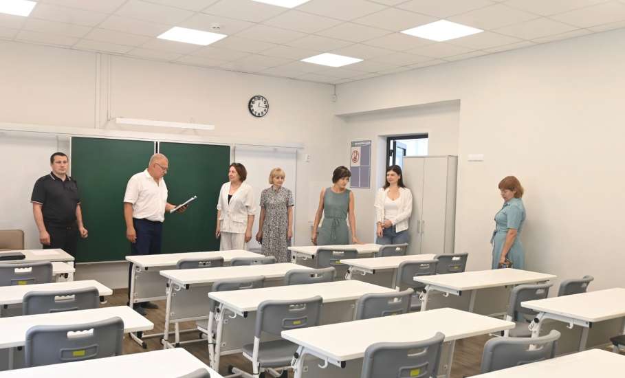 В Ельце завершается приёмка школ и детских садов к новому учебному году