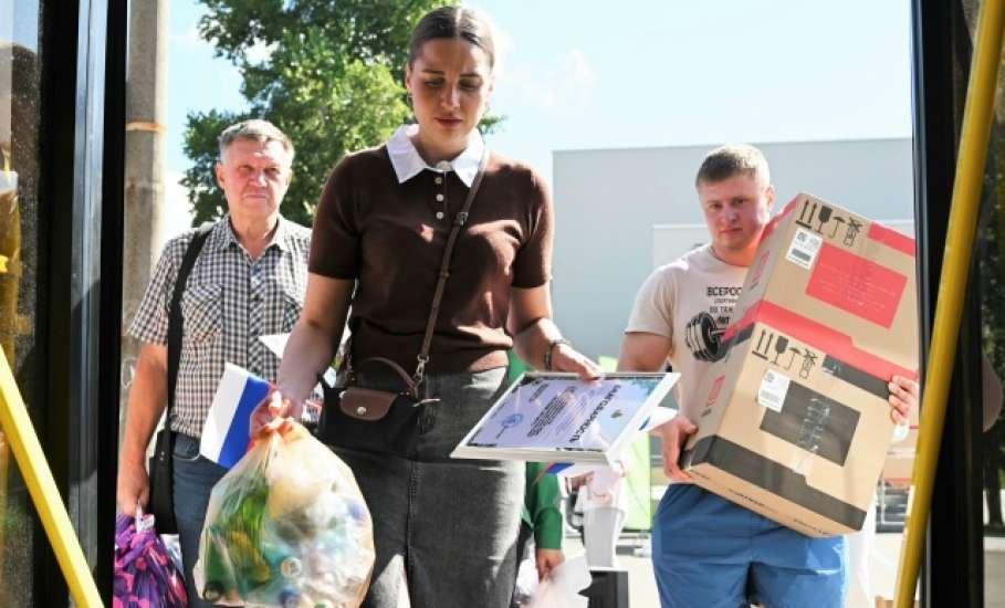 В Ельце побывал &laquo;Зелёный автобус&raquo;