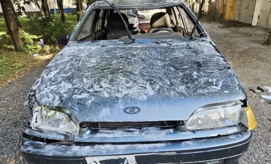В Ельце 15-летний подросток угнал автомобиль и перевернулся на нём!