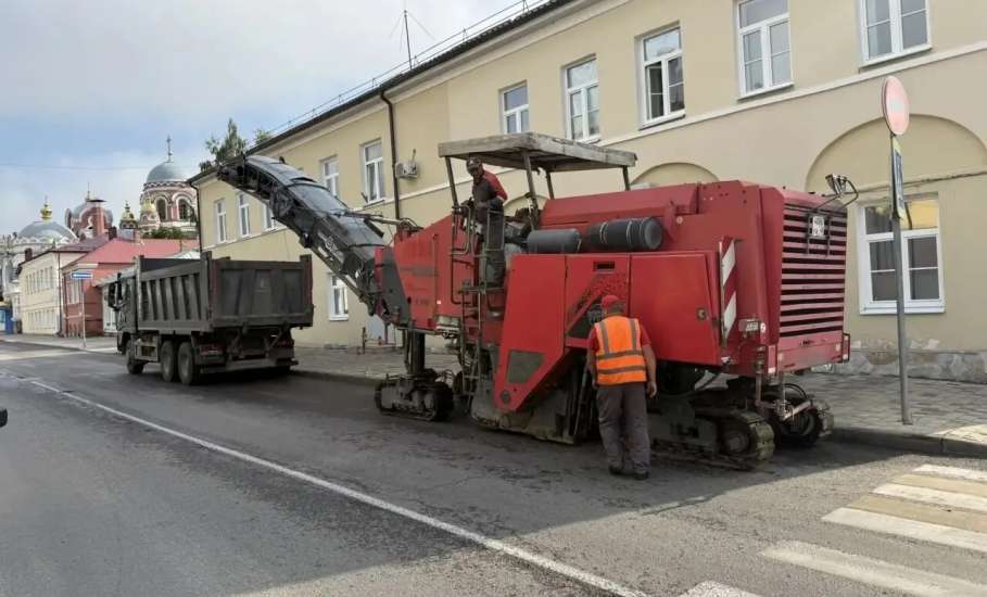 На улице Советской стартовали дорожные работы!