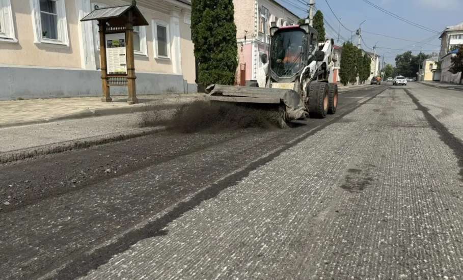 На улице Советской стартовали дорожные работы!