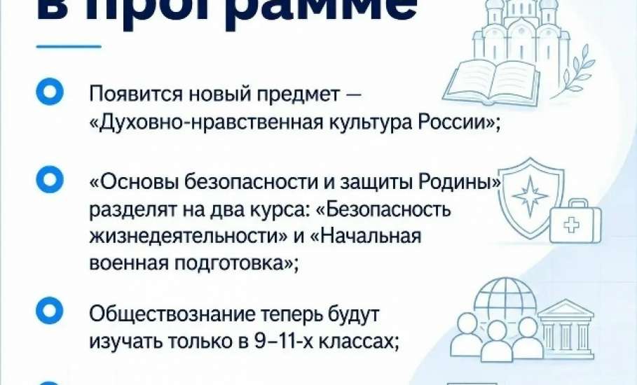 С 1 сентября в российских школах вступают в силу важные изменения
