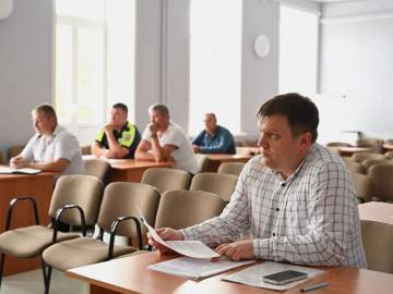 В администрации Ельца обсудили безопасность дорожного движения