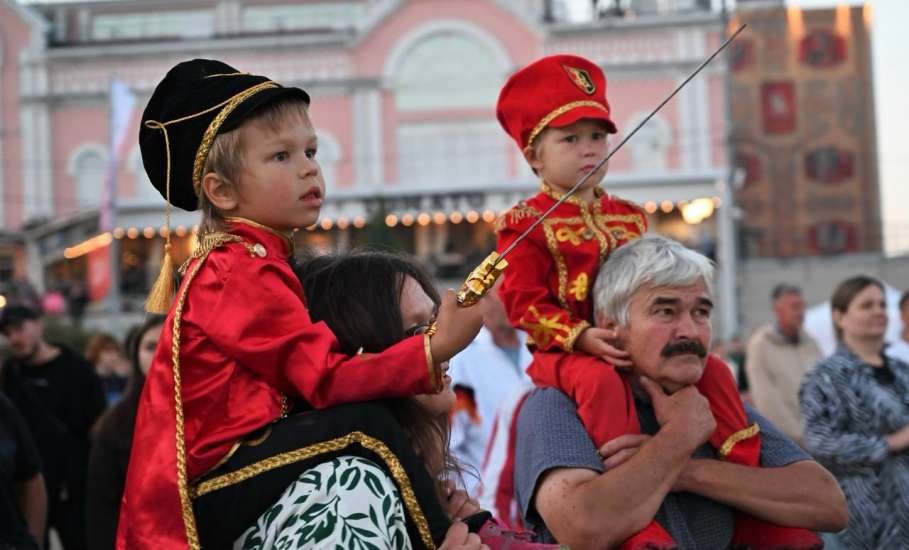 Вячеслав Жабин: &laquo;Подошёл к завершению первый день празднования 880‑летия Ельца!&raquo;
