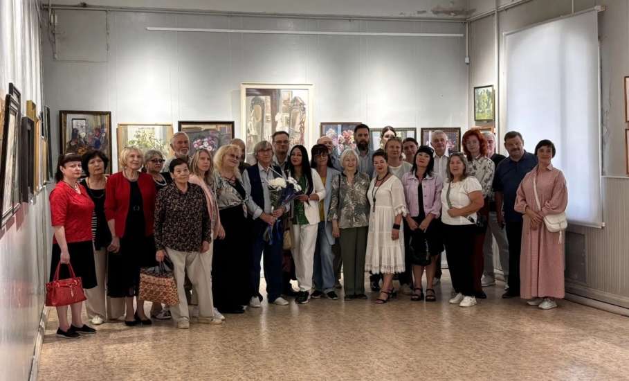 Торжественное открытие персональной юбилейной выставки Павла Михайловича Попова!