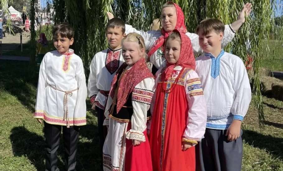 Ельчане участвовали в фестивале русских традиций Липецкой области "Мусаткин двор"