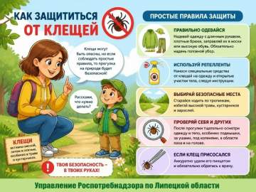Более 5000 жителей Липецкой области покусаны клещами только по официальным данным!