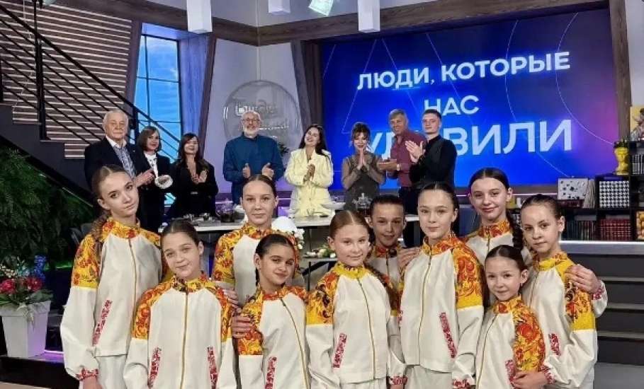 Образцовый танцевальный коллектив &laquo;Шаг вперед&raquo; побывал в гостях у телеканала &laquo;Липецкое время&raquo;