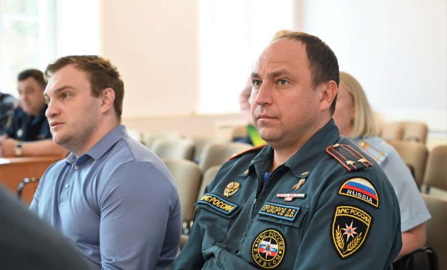 В администрации городского округа город Елец прошло заседание антитеррористической комиссии
