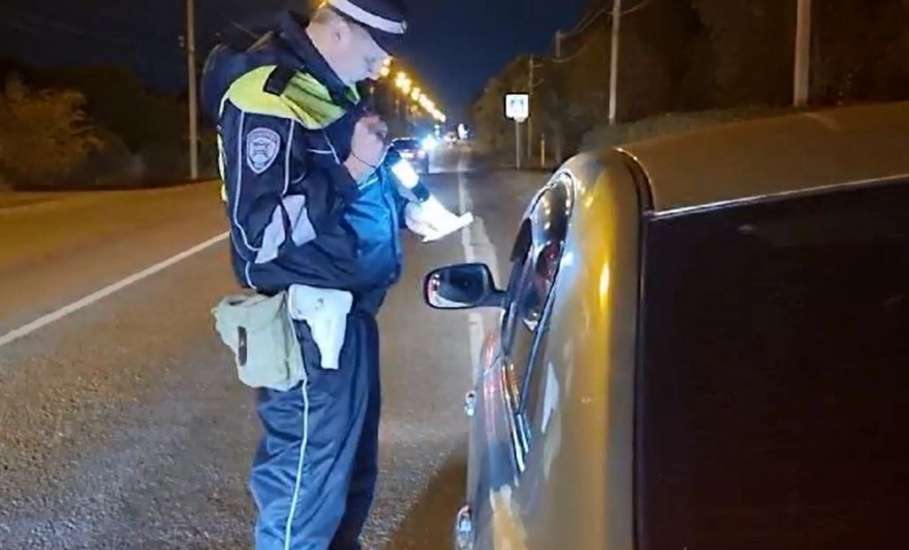 В выходные автоинспекторы опять усилят внимание в отношении нетрезвых за рулем на липецких дорогах!