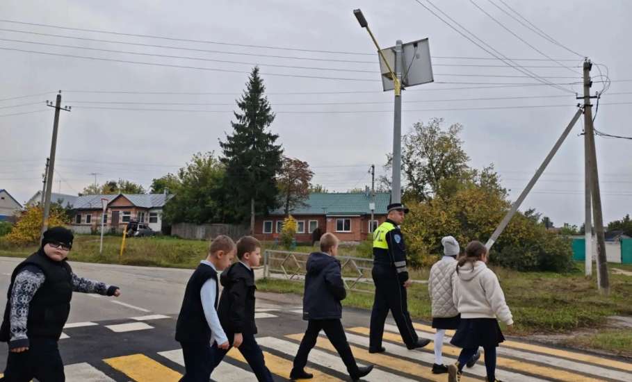Неделя безопасности дорожного движения прошла в Елецком округе