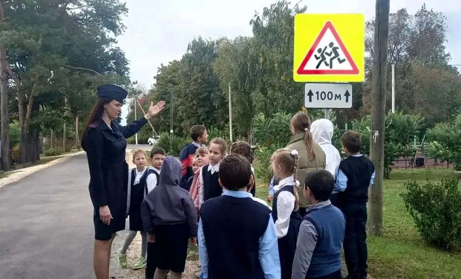 Неделя безопасности дорожного движения прошла в Елецком округе