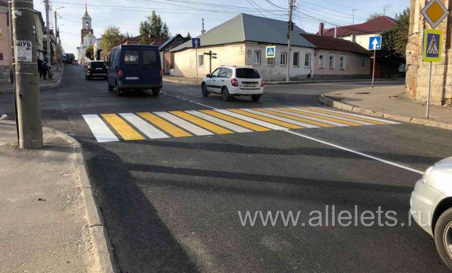 На Площади Победы появилась новая дорожная разметка