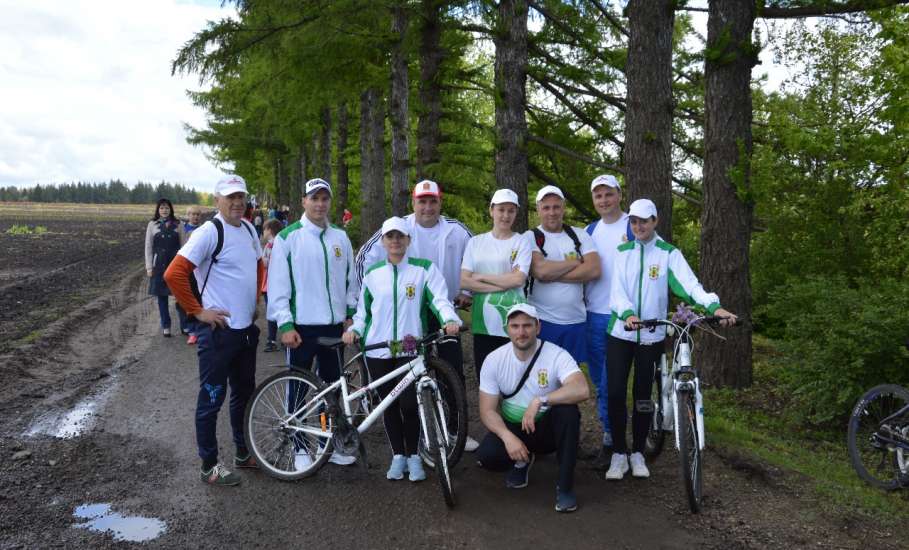 Жители Елецкого района приняли участие в массовом велопробеге «За здоровое будущее»