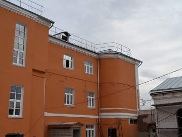 В школе №15 на улице Мира продолжается капитальный ремонт