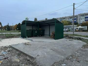 На ул. Черокманова реконструирована контейнерная площадка