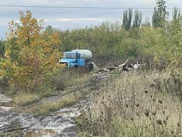 В Елецком округе снова объявился чёрный ассенизатор!