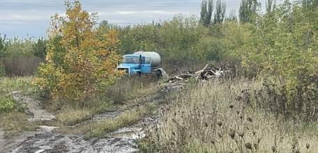 В Елецком округе снова объявился чёрный ассенизатор!