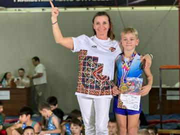 Ельчанин привёз медаль из Дагестана по гимнастике