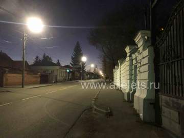 Уличное освещение восстановлено в центральной части Ельца