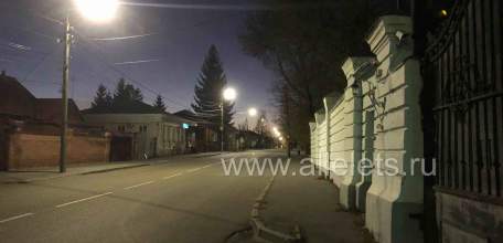 Уличное освещение восстановлено в центральной части Ельца