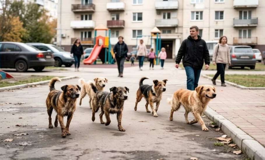 В Липецкой области отловили более 1 400 животных без владельцев