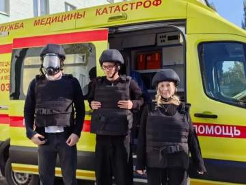 29 октября школьники 10А класса &laquo;СШ №1 им. М. М. Пришвина&raquo; посетили Центр скорой медицинской помощи и медицины катастроф