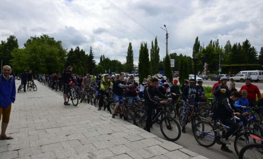 В Ельце состоялся велопарад