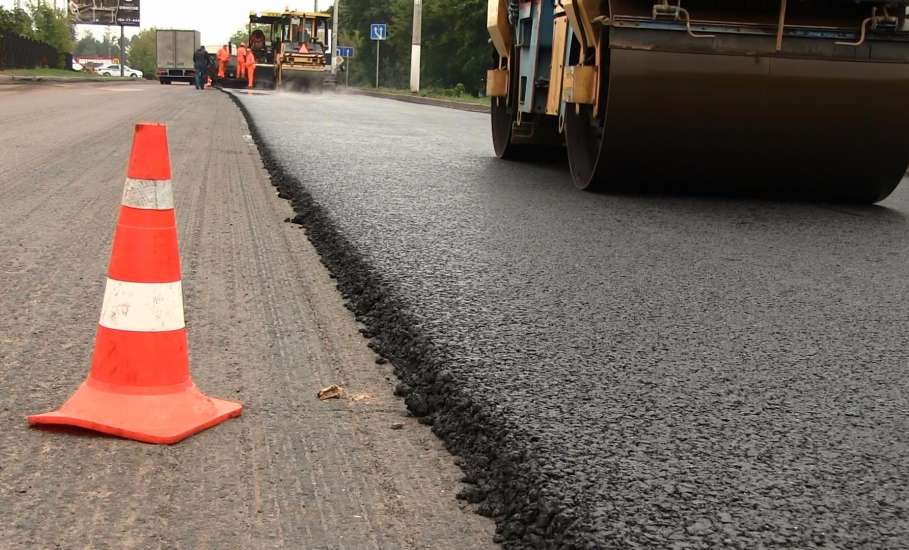 На региональных автодорогах Липецкой области уложено 19 км нового асфальтобетонного покрытия