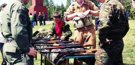 22 июня группа молодёжи города Ельца побывала на Высоте Огрец