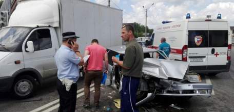 26 июня в Ельце на автодороге «Дон» произошло ДТП