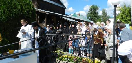 В Знаменском монастыре прошли мероприятия посвящённые Дню памяти Елецкой подвижнице благочиния - затворнице Мелании