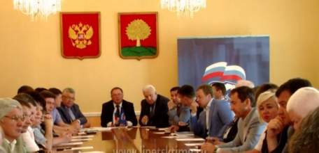 Единороссы начали готовиться к выборам в Липецке и Ельце