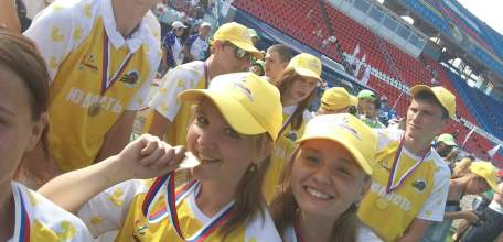 Студенты и сотрудники Елецкого техникума железнодорожного транспорта приняли участие в финале Международных игр «Спорт поколений»