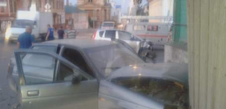 21 июля в Ельце на пересечении улиц Ленина и Карла Маркса произошло ДТП