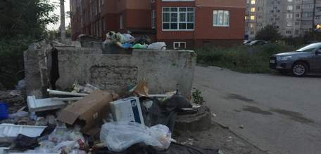 Жители седьмого микрорайона в Ельце задыхаются от пыли!