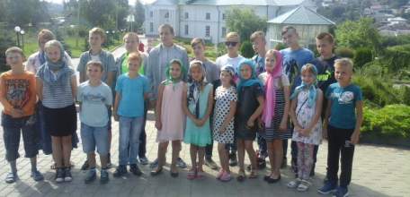 В Елецком районе завершила свою работу православная лагерная смена «Преображение»