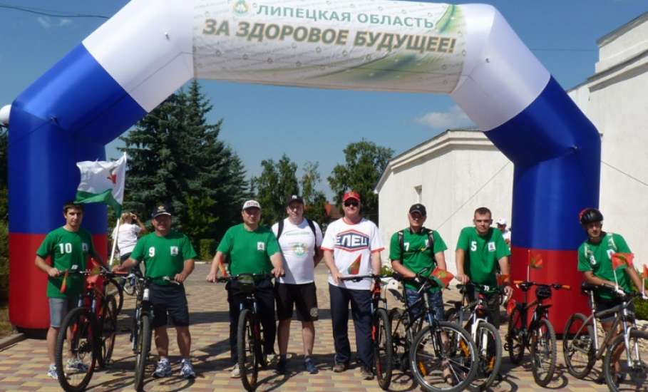 Ельчане приняли участие в велофестивале в Задонском районе