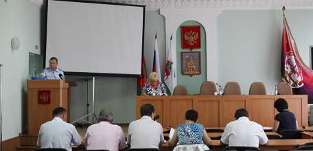 Начальник ОМВД России по городу Ельцу отчитался об итогах работы