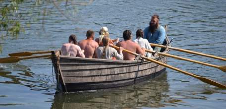 Международный фестиваль исторической реконструкции «Ладейное поле». Фото
