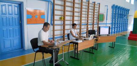 Массовая зарядка педагогов прошла в рамках Здорового региона в Ельце