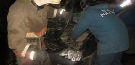 Спасатели МЧС приняли участие в ликвидации последствий ДТП в г. Елец