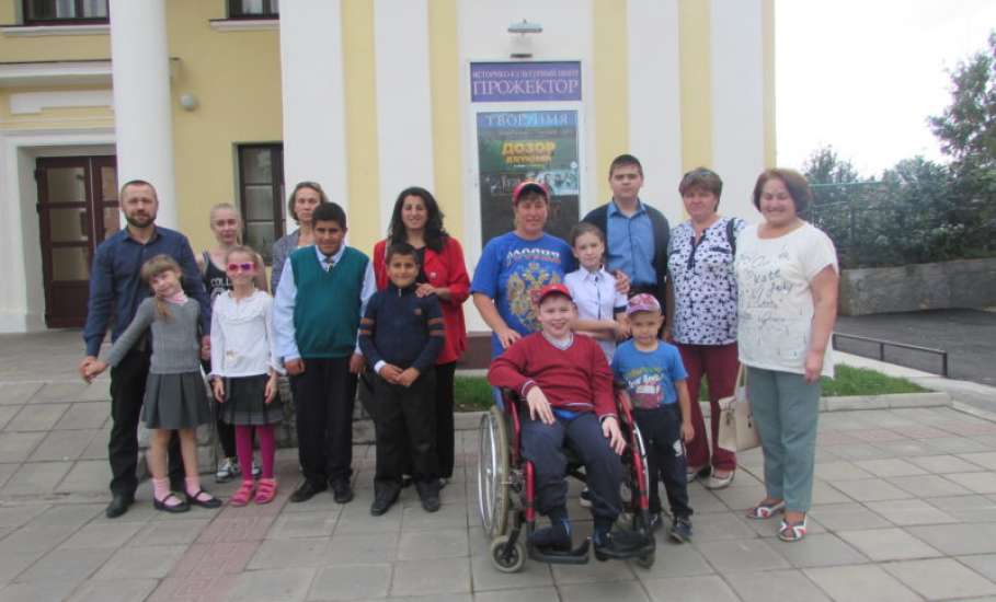 В Ельце прошло мероприятие «Я — чемпион» для детей с ограниченными возможностями здоровья