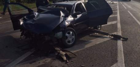 В Елецком районе на 387 км а/д &laquo;Дон&raquo; произошло столкновение автомобиля &laquo;Ситроен С8&raquo; и автомобиля &laquo;Опель Вектра&raquo;