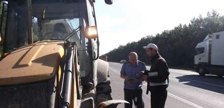 В Елецком районе прошел рейд выходного дня в рамках операции &laquo;Трактор-2017&raquo;